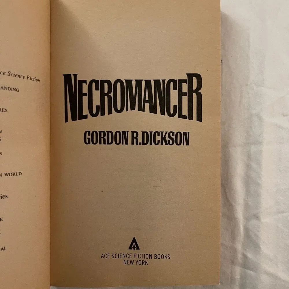 Necromancer the Dawn of the Dorsal Era! by Gordon R. Dickson (1981,‎ Paperback)